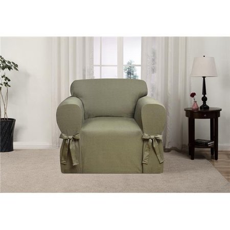 MADISON INDUSTRIES Madison GAR-CH-SG Kathy Ireland Garden Retreat Chair Slipcover; Sage GAR-CH-SG